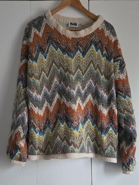 Allen Wah 90s Vintage Sweater XL